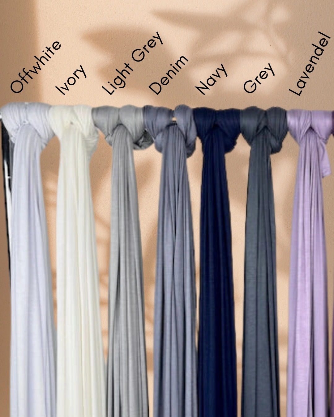 Premium Jersey Hijabs.